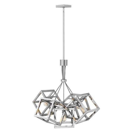 Hinkley Lighting Ensemble 5 Light Pendant - Polished Nickel
