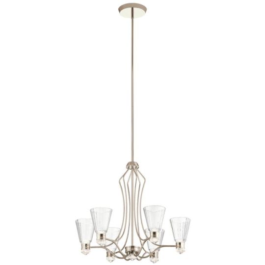 Kichler Kayva Led 13 Light 6 Arm Chandelier 