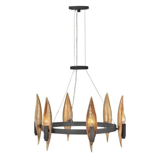 Hinkley Lighting Willow 6 Light Chandelier  