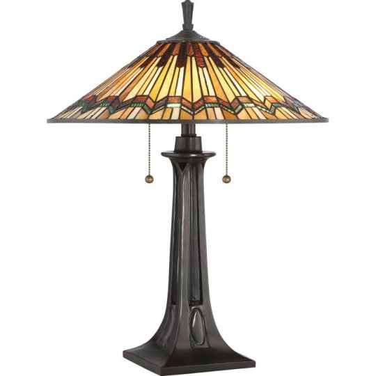 Quoizel Alcott 2 Light Table Lamp