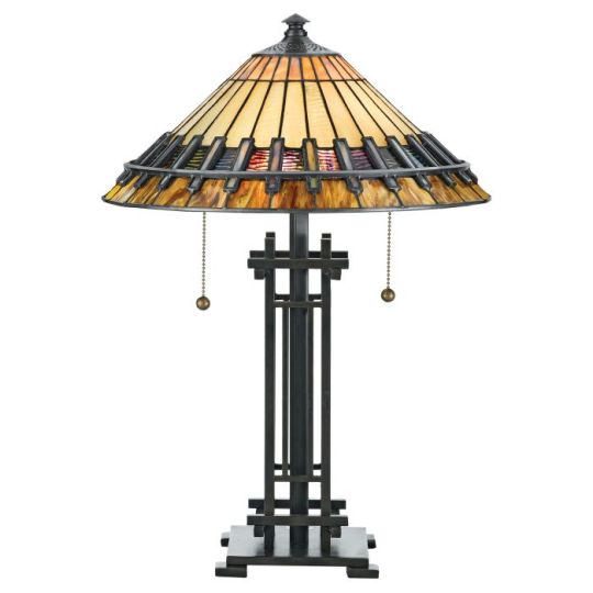 Quoizel Chastain 2 Light Desk Lamp