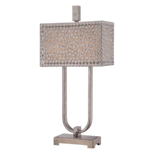 Quoizel Confetti 2 Light Desk Lamp