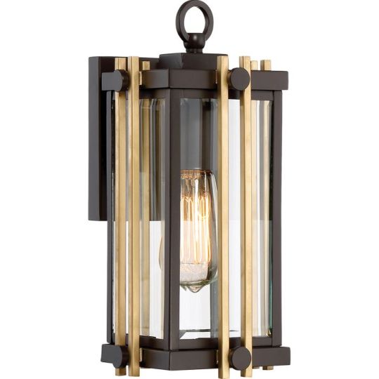 Quoizel Goldenrod 1 Light Small Wall Lantern