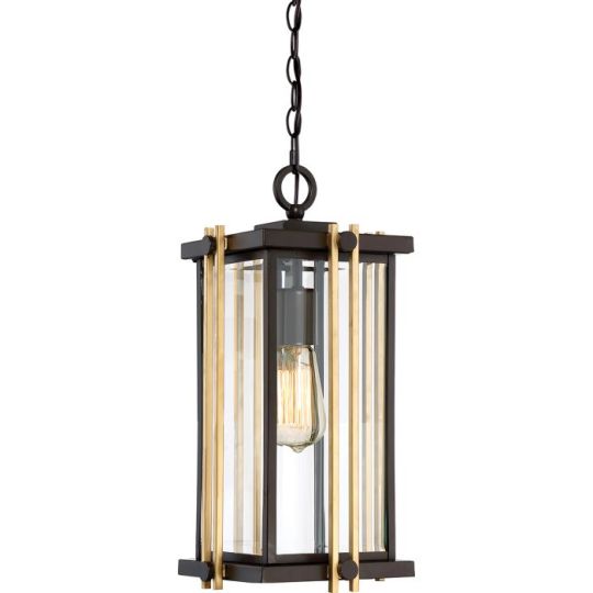 Quoizel Goldenrod 1 Light Medium Chain Lantern