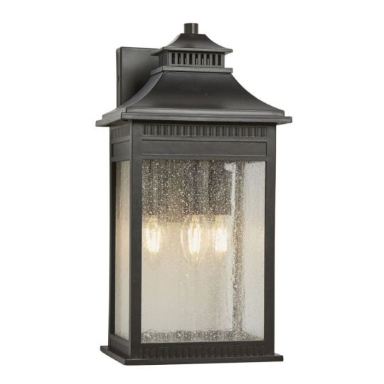 Quoizel Livingston 3 Light Large Wall Lantern