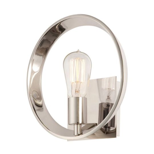 Quoizel Theater Row 1 Light Wall Light - Imperial Silver