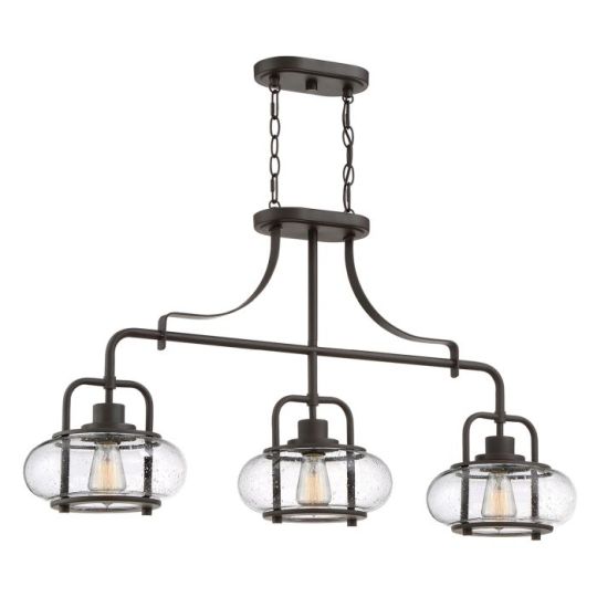 Quoizel Trilogy 3 Light Island Pendant