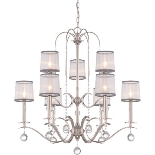 Quoizel Whitney 9 Light Two Tier Chandelier