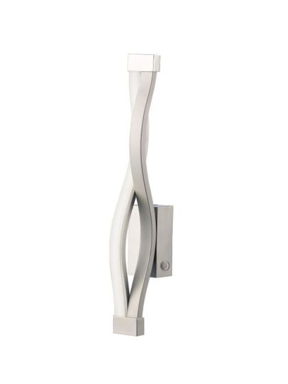 Mantra Sahara Wall Lamp 6W LED 3000K 420lm Dimmable Silver/Frosted Acrylic/Polished Chrome 3yrs Warranty