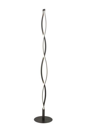 Mantra Sahara Brown Oxide Floor Lamp 21W LED 2800K 1470lm Dimmable Brown Oxide/White Acrylic 3yrs Warranty