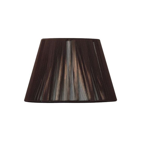 Mantra Silk String Shade Dark Brown 190/300mm x 200mm