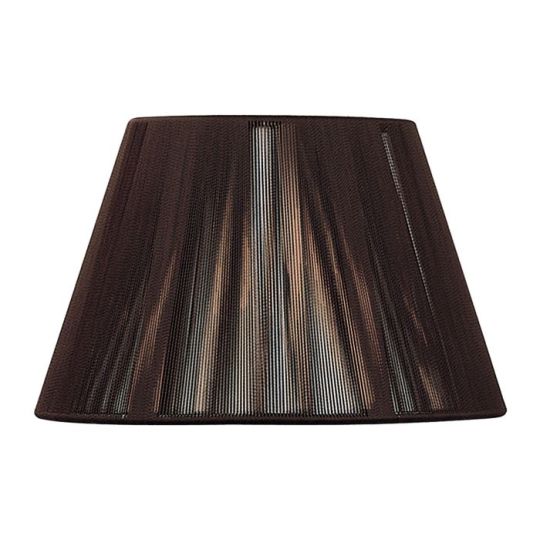 Mantra Silk String Shade Dark Brown 250/400mm x 250mm