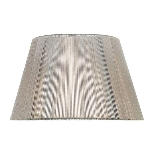 Mantra Silk String Shade Silver Grey 250/400mm x 250mm