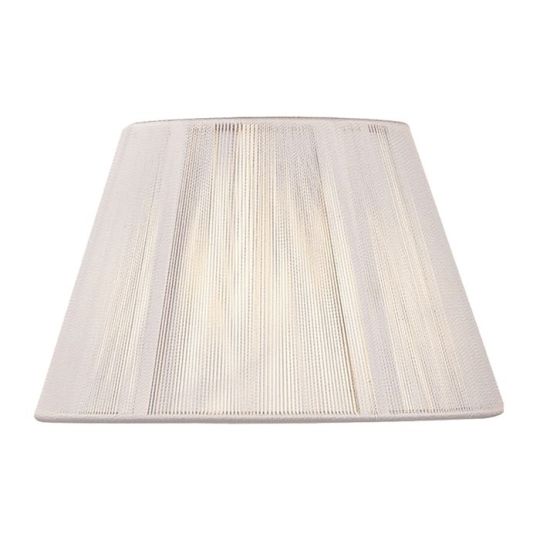 Mantra Silk String Shade Ivory White 250/400mm x 250mm