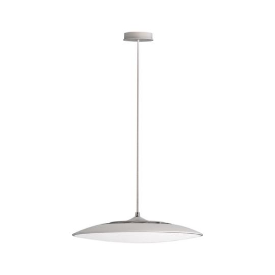 Mantra Slim LED Pendant 25cm Round 16W LED 4000K 1440lm White 3yrs Warranty