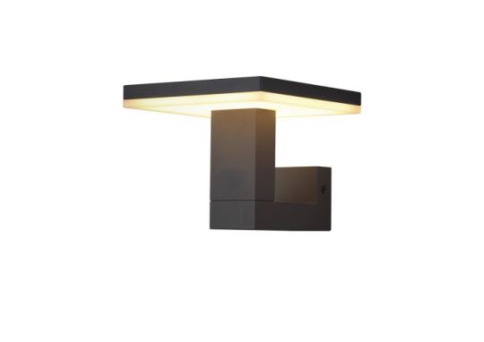 Mantra Tignes Wall Lamp 10W LED 3000K 700lm IP54 Anthracite 3yrs Warranty
