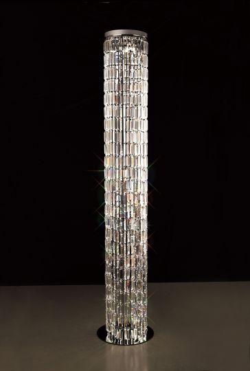 Diyas IL30074 Torre Pendant *** Plate Only *** 4 Light Polished Chrome/Crystal To Order