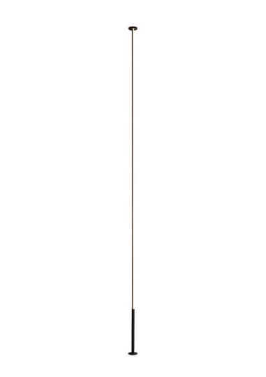 Mantra Vertical 1 Light Floor Lamp 36W LED 3000K 2160lm Dimmable Black 3yrs Warranty