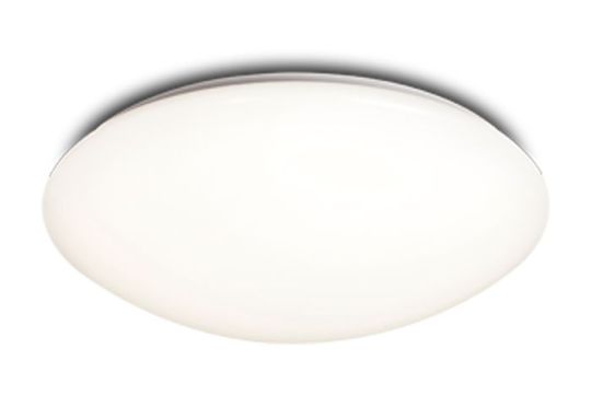 Mantra Zero E27 Flush Ceiling/Wall 5x20W Large White Acrylic