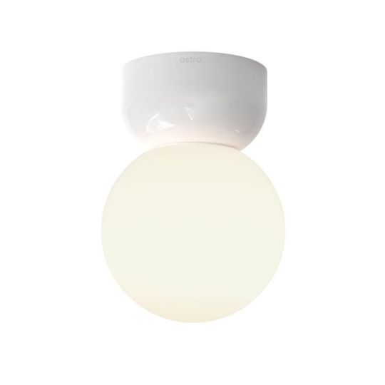 Astro Lyra Ceiling 140 Ceiling Light in Gloss Glaze White