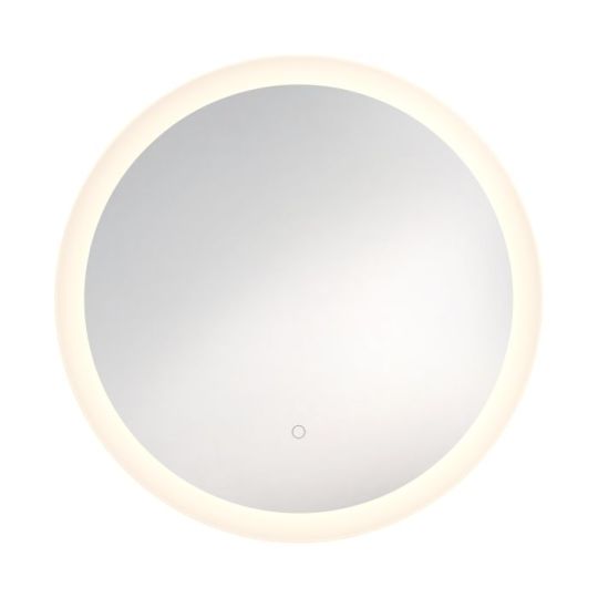 Astro Ascot 650 Round Illuminated Mirror in Mirror Glass