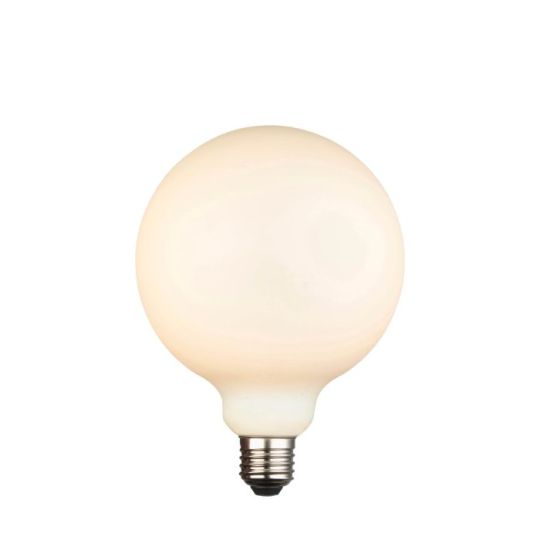 Opaline E27 Filament in Opal Glass Shade