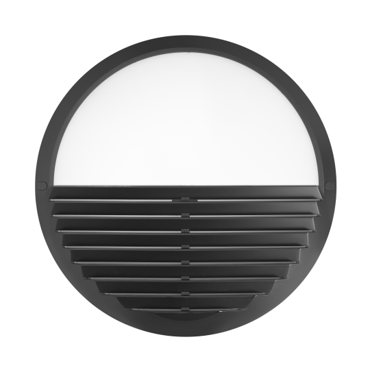 Bell Black Louvre Bezel for Oberon Bulkhead (10612)