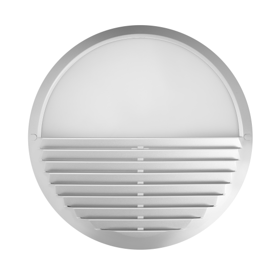 Bell Silver Louvre Bezel for Oberon Bulkhead (10614)