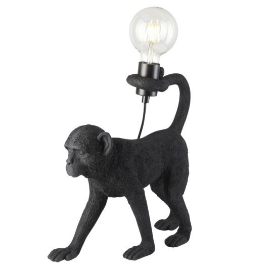 Capuchin Table Lamp in Matt Black Finish