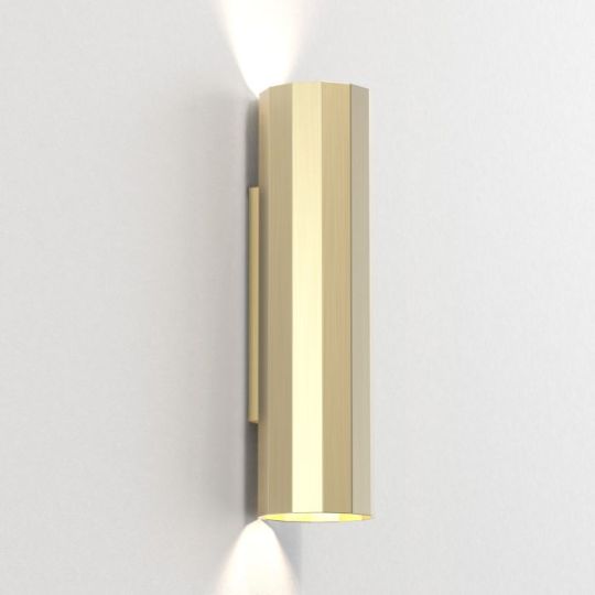 Astro Hashira 300 Indoor Wall Light in Matt Gold