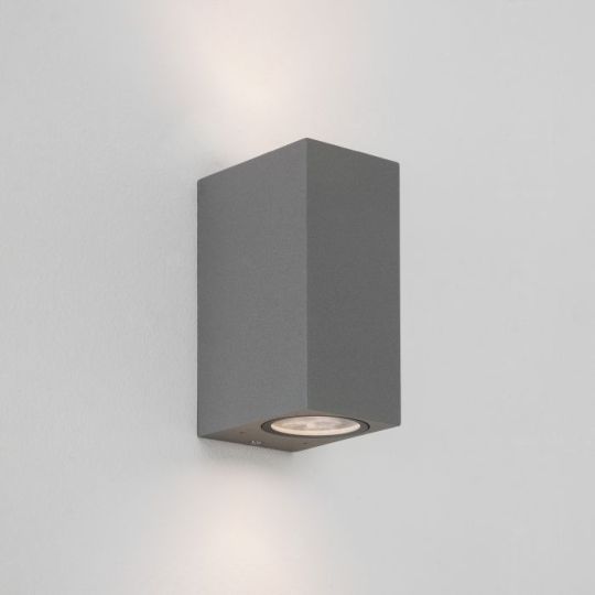 Astro Chios 150 Outdoor Wall Light in Textured Grey