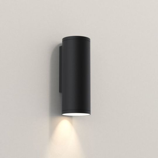 Astro Ava 200 Outdoor Wall Light in Textured Black