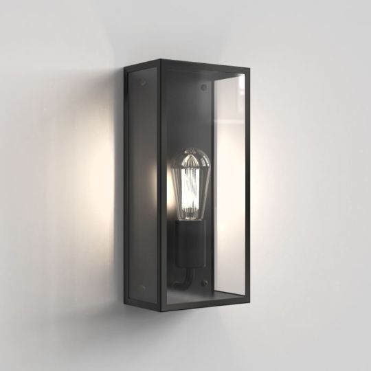 Astro Messina 160 II Outdoor Wall Light in Textured Black