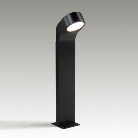 Astro Soprano Bollard Outdoor Bollard in Textured Black