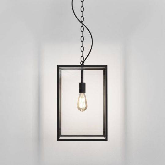 Astro Homefield Pendant 450 Outdoor Pedant in Textured Black