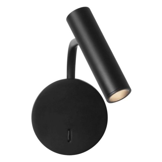 Astro Enna Wall LED Reading Light in Matt Black