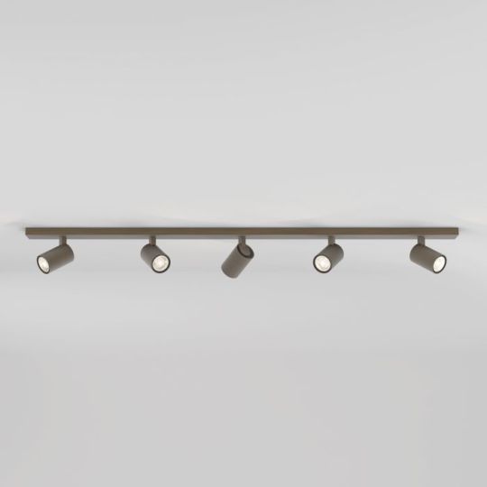 Astro Ascoli Five Bar Indoor Spotlight in Bronze