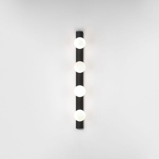 Astro Cabaret 4 II Bathroom Wall Light in Matt Black