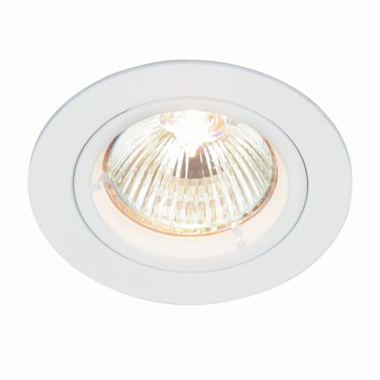 Saxby Cast Fixed 50W in Gloss White Paint