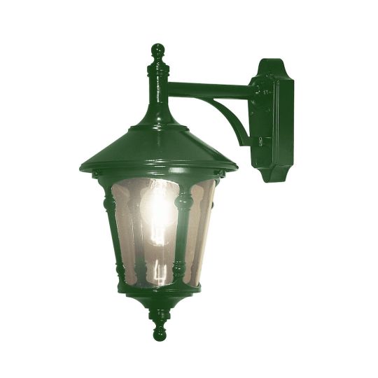 Konstsmide 568-600 Green Virgo - Lacquered Aluminium/ Smoked Acrylic (24x33x44)