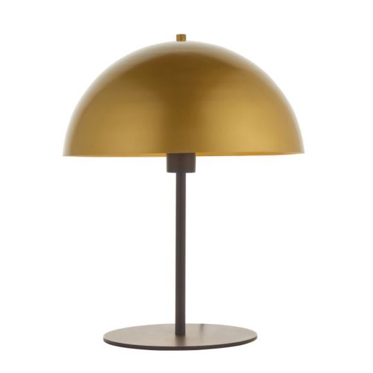 Blackstone Illumique 1 lt 450mm x 350mm Complete Table Light Finished In Soft Gold & Dark Bronze Effect Paint