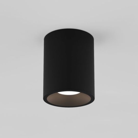 Astro Kos Round 100 LED Outdoor Downlight in Textured Black