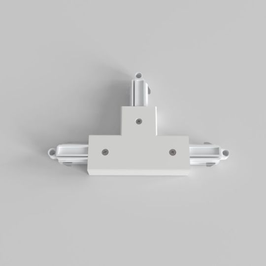 Astro T Connector Right Farside Earth Track in Matt White
