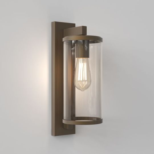 Astro Pimlico 400 Outdoor Wall Light in Bronze