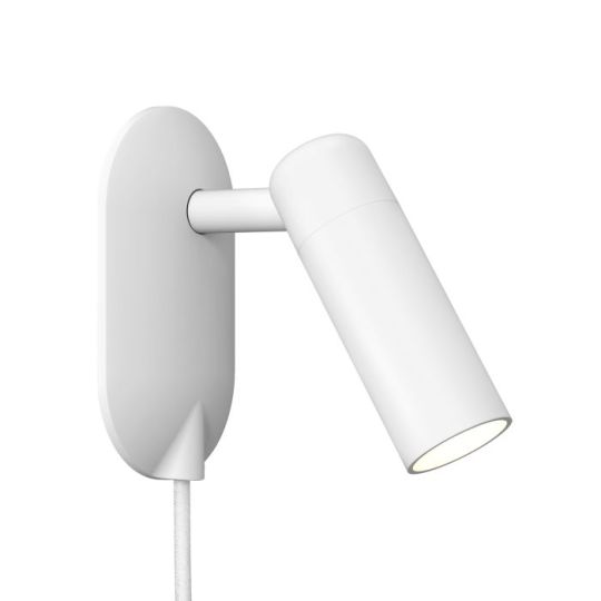 Astro Gio Reading Light in Matt White