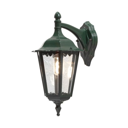 Konstsmide 7212-600 Green Firenze - Lacquered Aluminium/ Clear Glass (23.5x30x48)