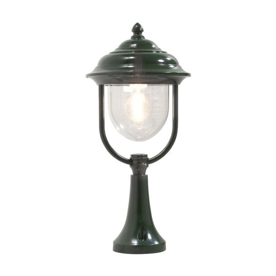 Konstsmide 7224-600 Green Parma - Lacquered Aluminium/ Clear Acrylic (24x24x52)