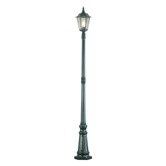 Konstsmide 7233-600 Green Firenze - Lacquered Aluminium/ Clear Acrylic (25x25x220)