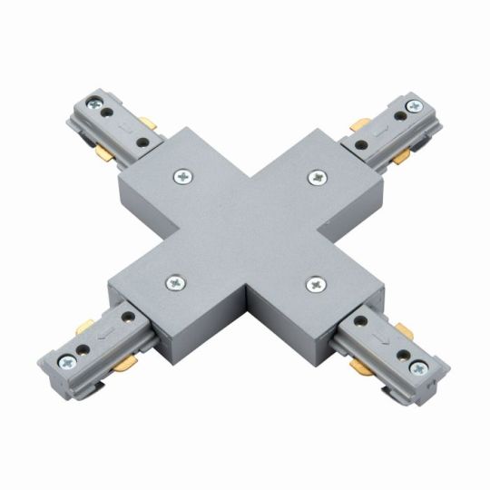 Saxby Track X Connector in Silver Effect Paint
