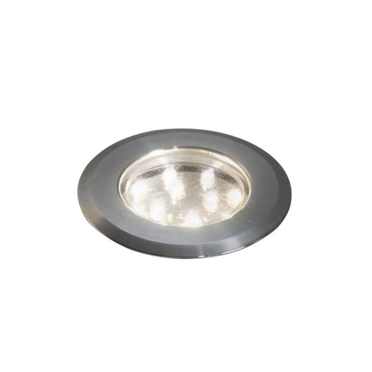 Konstsmide 7469-000 Silver Grey Add-On Set Of 3 Spotlight For 7465 (7x7x4.5)